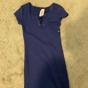 Forever 21 lace up body on dress